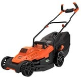 BLACK+DECKER BLACK+DECKER BEMW471BH-QS Tondeuse à Gazon Filaire 6 Hauteurs, 1600 W, Orange, 38 cm, Cortacésped naranja/Negro, 1600 W, Orange, 38 cm