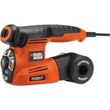 BLACK+DECKER Black + Decker KA280K Multiponceuse Autoselect 2 Vitesses, Lijadora múltiple naranja/Negro, Multilijadora, 8500 RPM, 13000 RPM, 220 W, 230 V, 12,5 cm