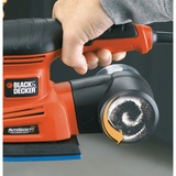 BLACK+DECKER Black + Decker KA280K Multiponceuse Autoselect 2 Vitesses, Lijadora múltiple naranja/Negro, Multilijadora, 8500 RPM, 13000 RPM, 220 W, 230 V, 12,5 cm