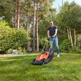 BLACK+DECKER Cortacésped BEMW451-QS, 32cm naranja/Negro