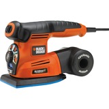 BLACK+DECKER KA280K Lijadora orbital 13000 RPM, Lijadora múltiple naranja/Negro, Lijadora orbital, 8500 RPM, 13000 RPM, 2 mm, 1 mm, Corriente alterna