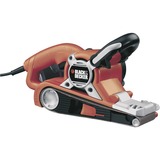 BLACK+DECKER KA88 Lijadora de banda naranja/Negro, Lijadora de banda, Corriente alterna, 230 V, 3 m, 75 x 190 mm, 720 W