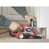 BLACK+DECKER KA88 Lijadora de banda naranja/Negro, Lijadora de banda, Corriente alterna, 230 V, 3 m, 75 x 190 mm, 720 W