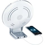 Beurer Despertador con luz WL 75, Despertador a luz blanco