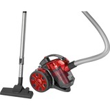 Bomann BS 3000 CB Aspiradora cilíndrica Secar 700 W Sin bolsa, Aspiradora de suelo rojo, 700 W, Aspiradora cilíndrica, Secar, Sin bolsa, HEPA, Ciclónico/filtrado