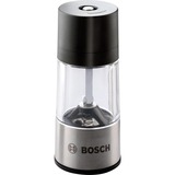 Bosch 1600A001YE Molinillo de pimienta Negro, Acero inoxidable, Ensayo negro/Acero fino, Molinillo de pimienta, Negro, Acero inoxidable