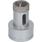 Bosch 2608599031 Fresa a secco diamantata 1 pezzo 25 mm 1 pz. sierra de corona Amoladora angular 1 pieza(s), Taladro Sencillo, Amoladora angular, Piedra, Azulejo, Ladrillo, Arenisca, Gris, 3,5 cm, 2,5 cm