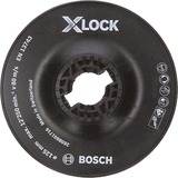 Bosch 2 608 601 716 accesorio para amoladora angular Almohadilla de apoyo, Plato lijador Almohadilla de apoyo, 12,5 cm, Bosch, Negro, 12250 RPM, Plástico