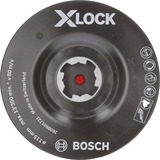 Bosch 2 608 601 721 accesorio para amoladora angular Almohadilla de apoyo, Plato lijador Almohadilla de apoyo, 11,5 cm, Bosch, Negro, 13300 RPM, Plástico