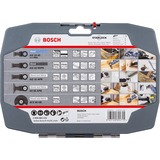 Bosch 2 608 664 131 Kit de corte, Juego de hojas de sierra  negro, Kit de corte, Metal, Madera, Starlock, Starlock Plus, Starlock Max, OIS, 5 pieza(s), Funda de plástico