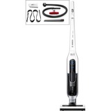 Bosch BBH73260K aspiradora de pie y escoba eléctrica Sin bolsa Blanco, Aspirador vertical blanco/Plateado, Sin bolsa, Blanco, CE, EAC-Eurasian, UA, Secar, Filtrado, Electrónico