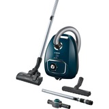 Bosch BGLS4A444 aspiradora 0,4 L Aspiradora cilíndrica Secar 700 W Bolsa para el polvo, Aspiradora de suelo azul/Negro, 700 W, Aspiradora cilíndrica, Secar, Bolsa para el polvo, 0,4 L, 69 dB