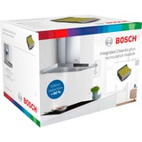 Bosch DWZ1CX1I6 accesorio para campana de estufa Kit de recirculación para campana extractora, Set de modificación Kit de recirculación para campana extractora, Negro, Amarillo, 5 dB, 100 m³/h, 1 pieza(s)