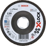 Bosch Disco abrasivo PRO X571 X-LOCK, Ø 115mm, K120, Rueda de esmeril 