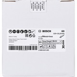 Bosch Disco abrasivo de fibra PRO R780 X-LOCK, Ø 125mm, K60, Rueda de esmeril 