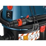 Bosch GAS 35 L SFC+ Professional Negro, Azul 1200 W, Aspiradora en húmedo y en seco azul, Seca y húmeda, Negro, Azul, L, 35 L, 23 L, 19,2 L