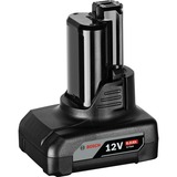 Bosch GBA 12V 6.0AH Professional Batería negro, Batería, Ión de litio, 6 Ah, 12 V, BOSCH, Negro