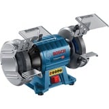Bosch GBG 35-15 Professional, Esmeriladora doble azul/Negro