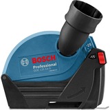 Bosch GDE 125 EA-S Professional cubierta de extractor de polvo, Ensayo azul/Negro, cubierta de extractor de polvo, Bosch, GWS 600 – GWS 880; GWS 6-125; GWS 7-125; GWS 18V-125 LI, Negro, Azul, 240 mm, 156 mm
