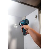 Bosch GDR 10.8-LI Negro, Azul 10,8 V, Tornillo de percusión azul/Negro, Llave de impacto, Negro, Azul, 105 Nm, 2600 RPM, Corriente alterna, Polímero de litio