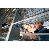 Bosch GDR 12V-110 Professional 1/4" 110 Nm 10,8 V, Tornillo de percusión azul/Negro, Llave de impacto, 1/4", 110 Nm, 1200 RPM, 2600 RPM, 10 m/s²