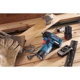 Bosch GDS 12V-115 Professional 2600 RPM Negro, Azul, Rojo, Tornillo de percusión azul/Negro, Destornillador de impacto, Mango de pistola, 3/8", Negro, Azul, Rojo, Sin escobillas, 2600 RPM