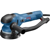 Bosch GET 55-125 Professional Lijadora rotorbital 7800 RPM 15600 OPM Negro, Azul 550 W, Lijadora orbital azul/Negro, Lijadora rotorbital, Velcro, Negro, Azul, 3300 RPM, 7800 RPM, 6600 OPM