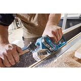 Bosch GHO 12V-20 Professional Negro, Azul, Rojo 14500 RPM, Cepillo eléctrico azul/Negro, Negro, Azul, Rojo, 14500 RPM, 5,6 cm, 1,7 cm, 2,5 m/s², Batería