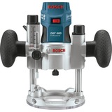 Bosch GKF 600 33000 RPM 600 W, Fresadora azul, 33000 RPM, 4,5 m/s², Corriente alterna, 600 W, 6 mm