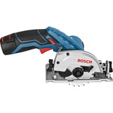 Bosch GKS 12V-Li , Sierra circular azul/Negro, Sierra circular 10,8 V, 1,4 kg Sin cargador ni batería
