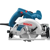 Bosch GKS 55+ GCE 16,5 cm Multicolor 4700 RPM 1350 W, Sierra circular azul, Multicolor, 16,5 cm, 4700 RPM, 6,3 cm, 2 cm, 4,75 cm