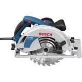 Bosch GKS 85 3 cm 5000 RPM 2200 W, Sierra circular azul/Negro, 3 cm, 5000 RPM, 8,5 cm, 6,5 cm, Corriente alterna, 2200 W