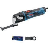 Bosch GOP 40-30 Professional Negro, Azul, Gris, Rojo 400 W 20000 OPM, Herramienta multifunción azul/Negro, Corte, Lijado, Serrado, Negro, Azul, Gris, Rojo, 20000 OPM, 8000 OPM, 1,4°, 91 dB