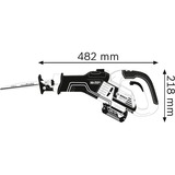 Bosch GSA 18V-32, 06016A8108, Sierra de sable azul/Negro