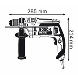 Bosch GSB 16 RE Professional, Taladradora de impacto azul/Negro, Taladro de pistola, 1,3 cm, 2800 RPM, 3 cm, 1,3 cm, 1,6 cm