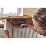 Bosch GSR 12V-15 FC Professional Negro, Azul Taladro de pistola Ión de litio 600g, Destornillador azul/Negro, Taladro de pistola, Sin llave, Negro, Azul, 1 cm, 1300 RPM, 3 cm