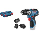 Bosch GSR 12V-35 FC Professional 1750 RPM 590 g Negro, Azul, Taladro/destornillador azul/Negro, Taladro de pistola, Negro, Azul, 1 cm, 1750 RPM, 3,2 cm, 1 cm