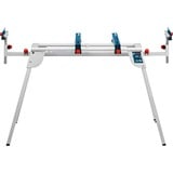 Bosch GTA 2600 banco de trabajo para ingletadora Turquesa, Blanco 4 pata(s), Soporte plateado/Azul, Turquesa, Blanco, 4 pata(s), 2600 mm, 947 mm