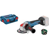 Bosch GWX 18V-10 PSC Professional amoladora angular 12,5 cm 9000 RPM 2 kg azul/Negro, 9000 RPM, 12,5 cm, Batería, 2 kg, Motor con escobillas