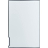 Bosch KFZ20AX0 accesorio o pieza de frigorífico/congelador Puerta frontal Aluminio, Blanco, Panel de la puerta plateado, Puerta frontal, Bosch, Nevera, Bosch KIR21, KIL22., Aluminio, Blanco, Aluminio