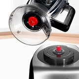 Bosch MC812M865 robot de cocina 1250 W 3,9 L Negro, Acero inoxidable negro/Acero fino cepillado, 3,9 L, Negro, Acero inoxidable, Giratorio, Batir, Mezcla, Picar, Corte, Mezcla, Puré, CE, EAC, VDE, Plástico