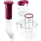 Bosch MES25C0 exprimidor Licuadora centrífuga Cereza, Transparente, Blanco 700 W Berry/blanco, Licuadora centrífuga, Cereza, Transparente, Blanco, Paso, 2 L, 1,25 L, 1,25 L