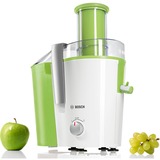 Bosch MES25G0 exprimidor 700 W Verde, Licuadora verde claro/blanco, Exprimidor, Verde, 2 L, 1,25 L, 7,3 cm, Acero inoxidable