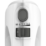 Bosch MFQ24200 batidora Batidora de mano 400 W Acero pulido, Blanco blanco/Acero fino, Batidora de mano, Acero pulido, Blanco, Batir, Amasar, Mezcla, Remover, Botones, palanca, Metal, Plástico, 400 W