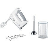 Bosch MFQ36470 batidora Batidora de mano 450 W Blanco blanco/Gris, Batidora de mano, Blanco, 1,3 m, CE, VDE, Plástico, 450 W