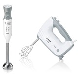 Bosch MFQ36470 batidora Batidora de mano 450 W Blanco blanco/Gris, Batidora de mano, Blanco, 1,3 m, CE, VDE, Plástico, 450 W