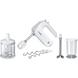 Bosch MFQ4080 batidora Batidora de mano 500 W Plata, Blanco blanco/Plateado, Batidora de mano, Plata, Blanco, 1,4 m, Botones, 500 W, 220 - 240 V