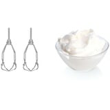 Bosch MFQ 40304 Batidora de mano 500 W Rojo, Blanco rojo/Plateado, Batidora de mano, Rojo, Blanco, Batir, Mezcla, 500 W, 220 - 240 V, 50 - 60 Hz