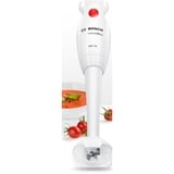 Bosch MSM14000 licuadora 0 L Batidora de inmersión 400 W Blanco, Batidora de mano blanco/Rojo, Batidora de inmersión, 0 L, Función de impulso, 1,2 m, 400 W, Blanco
