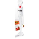 Bosch MSM14000 licuadora 0 L Batidora de inmersión 400 W Blanco, Batidora de mano blanco/Rojo, Batidora de inmersión, 0 L, Función de impulso, 1,2 m, 400 W, Blanco